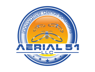 Aerial 51 LLC logo design by qqdesigns