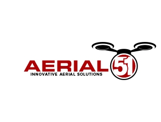 Aerial 51 LLC logo design by MarkindDesign