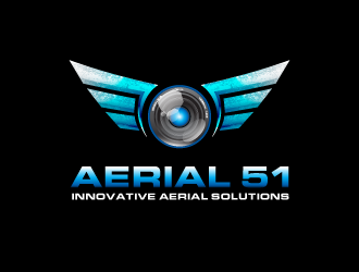 Aerial 51 LLC logo design by PRN123