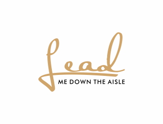 Lead Me Down the Aisle logo design by haidar