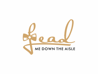 Lead Me Down the Aisle logo design by haidar