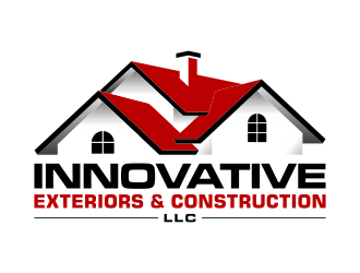 Innovative Exteriors & Construction LLC logo design by pakNton