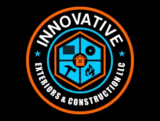 Innovative Exteriors & Construction LLC logo design by kopipanas