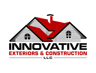 Innovative Exteriors & Construction LLC logo design by pakNton