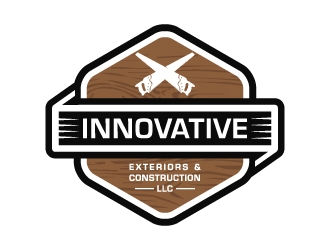 Innovative Exteriors & Construction LLC logo design by zakdesign700