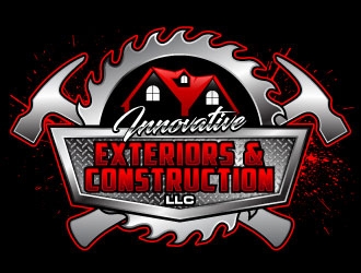 Innovative Exteriors & Construction LLC logo design by daywalker