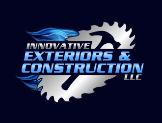 Innovative Exteriors & Construction LLC logo design by BeDesign