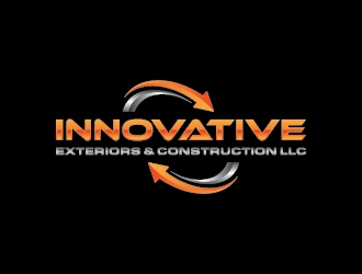 Innovative Exteriors & Construction LLC logo design by GRB Studio