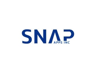 Snap Apps Inc logo design by DesignPal