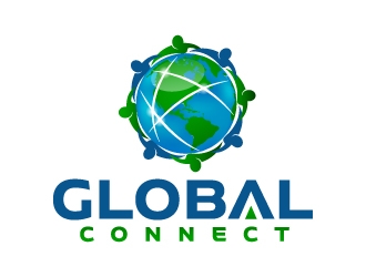 Global Connect logo design by jaize