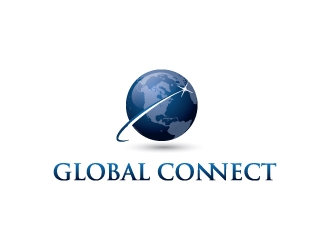 Global Connect logo design by zakdesign700