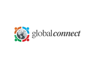 Global Connect logo design by cookman