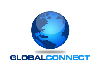 Global Connect logo design by kunejo