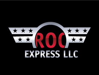 ROC EXPRESS LLC logo design by Webphixo