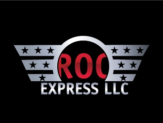 ROC EXPRESS LLC logo design by Webphixo