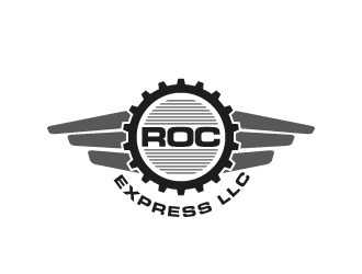 ROC EXPRESS LLC logo design by zakdesign700