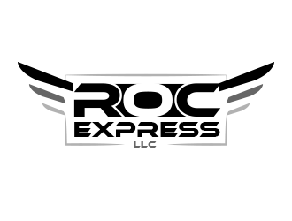 ROC EXPRESS LLC logo design by BeDesign