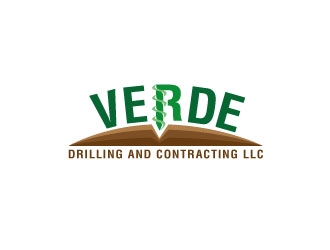 Verde Drilling and Contracting LLC logo design by defeale