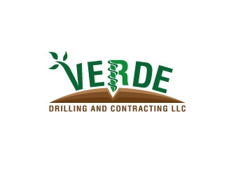 Verde Drilling and Contracting LLC logo design by defeale