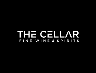 The Cellar  fine wine&spirits  logo design by luckyprasetyo