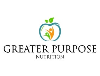 Greater Purpose Nutrition logo design by jetzu