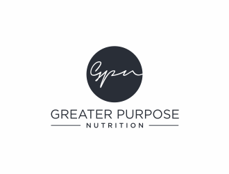 Greater Purpose Nutrition logo design by ammad
