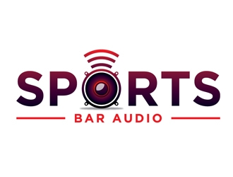 Sports Bar Audio logo design by shere