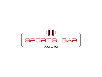 Sports Bar Audio logo design by zakdesign700