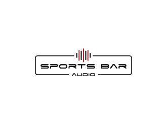 Sports Bar Audio logo design by zakdesign700