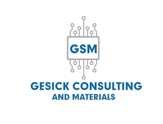 Gesick Consulting and Materials logo design by Webphixo