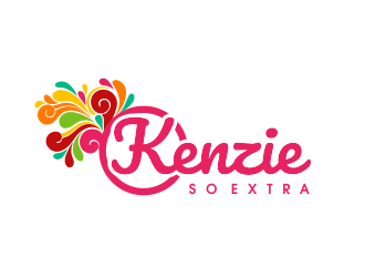 Kenzie So Extra logo design by JessicaLopes