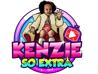 Kenzie So Extra logo design by Aelius