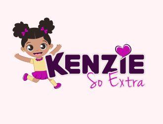 Kenzie So Extra logo design by BeDesign