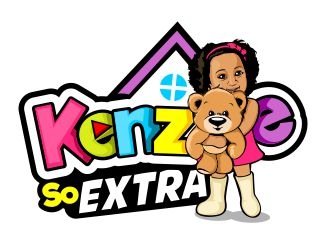Kenzie So Extra logo design by veron
