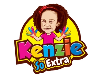 Kenzie So Extra logo design by shere