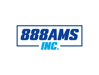 888AMS INC. logo design by neonlamp