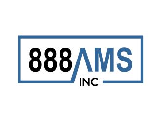 888AMS INC. logo design by cintoko