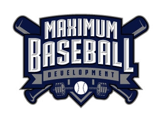 Maximum Baseball Development  logo design by daywalker