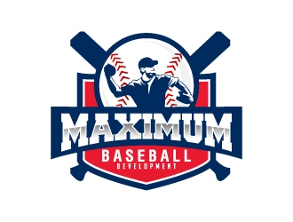 Maximum Baseball Development  logo design by jaize