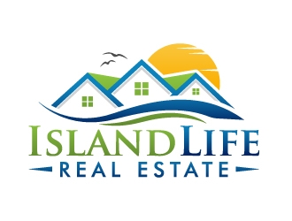 Island Life Real Estate logo design by akilis13