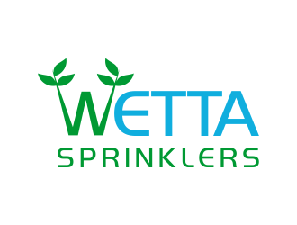 Wetta Sprinklers  logo design by MUNAROH