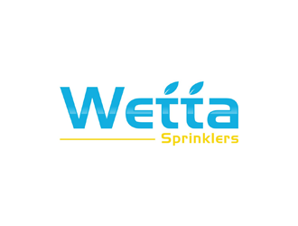 Wetta Sprinklers  logo design by ndaru