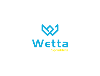 Wetta Sprinklers  logo design by kaylee