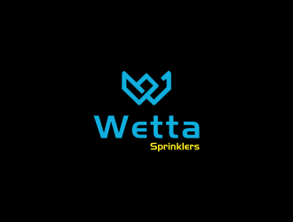 Wetta Sprinklers  logo design by kaylee