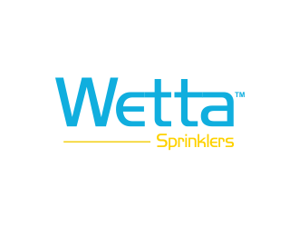 Wetta Sprinklers  logo design by Drago
