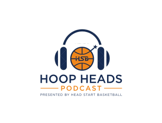 Hoop Heads Podcast logo design by dewipadi