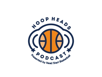 Hoop Heads Podcast logo design by giga