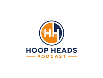 Hoop Heads Podcast logo design by ndaru