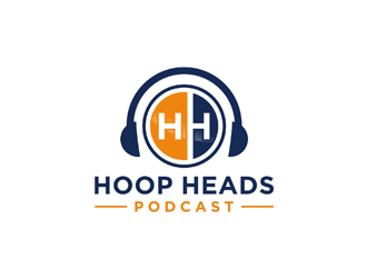 Hoop Heads Podcast logo design by ndaru
