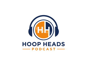 Hoop Heads Podcast logo design by ndaru